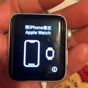 This Apple Watch is a series 3 38 MM